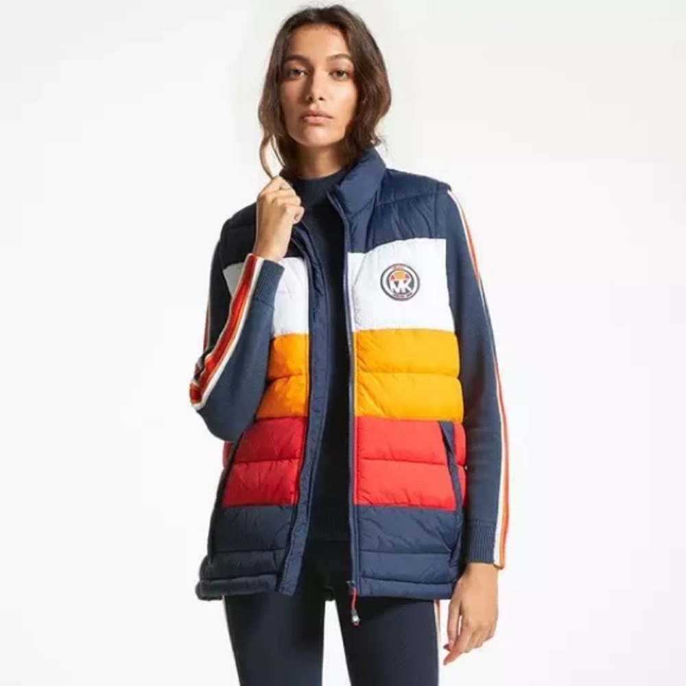 MK X ellesse Jackson Quilted Nylon Vest